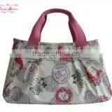 European Style Flowers Print Ladies Waterproof Canvas Handbag thumbnail-4