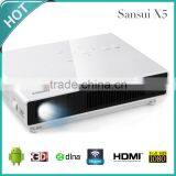 Sansui X5 Power Bank Supply Power 1080p Led Projector as Good Christmas Gifts thumbnail-2