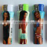 Best Selling: Vase Style Sexy Girls Pattern Cigarette Lighter,refillable Electronic Lighter, thumbnail-1