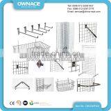 Versatile Grid Wall-Mount Metal Pot Rack for Kitchen and Home Storage thumbnail-3