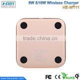 9V1.7A Fast QI Wireless Charger for Mobile Phone 10W