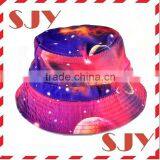 Wholesale Fisherman Custom Galaxy Printed Bucket Hat thumbnail-2