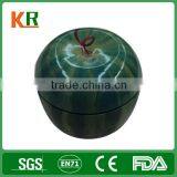 Quality Assurance Hot Selling Metal Irregular Apple Shape Tin Box