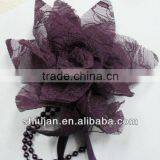 Brooch Fabric Flower thumbnail-1