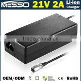 21V 2A Li-ion Battery Charger 100-240V 50-60Hz Charger 21V 2A Lithium Battery Charger thumbnail-1