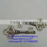 Metal Antique Key Shaped Key Chain,metal Key Tag thumbnail-5