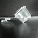 Plastic Sauce Container Round Clear Cup With Lid 0.75oz, 1oz,1.5oz, 2 Oz, thumbnail-2