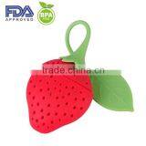 Promotional Gift Strawberry Silicone Tea Strainer thumbnail-1