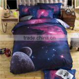 3d Galaxy Bedding Sets Twin/Queen Size Universe Outer Space Themed Bedspread 2pcs/3pcs/4pcs Bed Linen Bed Sheets Duvet Cover Set thumbnail-2