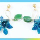 Flora Earring Plated thumbnail-4