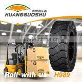 New 8 Inch Rim H989 5.00-8 Forklift Truck Tires Wholesale thumbnail-1