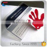 CR80 Standard Size Card Offset Printing Clear Transparent Business Plastic PVC Cards thumbnail-2