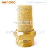 Male Thread Sintered Brass Pneumatic Air Exhaust Silencer thumbnail-2