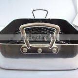 Rectangular Aluminum Roasting Turkey Pan With U Rack thumbnail-4