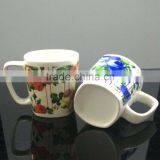 Square Porcelain Coffee Mug With Printing thumbnail-6