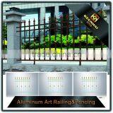 Outdoor Powder Coated Cast Aluminum Decorative Villa Garden Fencing thumbnail-6