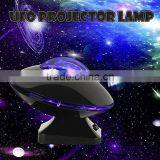 Hot Sale UFO Aurora Music Night Light Projector, Atmosphere Diamond Color Star Rotating Night Light Projector thumbnail-1