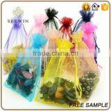 Gold Silver High Quality Organza Fabric 7*9 Wedding Favor Bags thumbnail-1