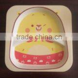 Eco and Cute Bamboo Fiber Kids Tableware Set thumbnail-2