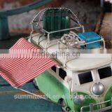 American Tourist Bus Vintage Metal Car Model thumbnail-6