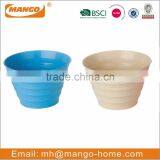 Colorful Powder Coating Ripples Iron Flower Pot