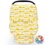 Wholesale Black Vintage Feather Print Fabric Car Seat Covers Colorful thumbnail-3