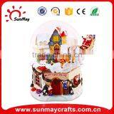 Polyresin Christmas Snow Globes With Santa thumbnail-3