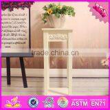 2016 Top Fashion 2 Tier White Wooden Flower Stand W08H055 thumbnail-4