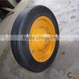 13x3 Powder Rubber Wheel Heavy Duty Solid Rubber Wheels thumbnail-2