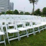 China Cheap Wedding White Resin Folding Chairs thumbnail-1