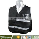 Polyester Fabric Cheap Blue 3M Reflective Vests thumbnail-3