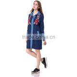 Domin Fashion Denim Styles Latest Embroidery Dress Designs thumbnail-5