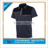100% Polyester Golf Polo Shirt for Men in Two Color thumbnail-6