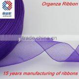 Solid Color Christmas Decoration Organza Ribbon thumbnail-3