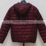 Zip up Nylon Fabric Soft Hoodie New Men Jacket for Winter thumbnail-4