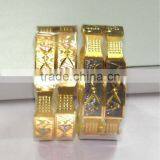 Gold Plated Bangles,Bord Bangles,New Stylish Bangles. thumbnail-1