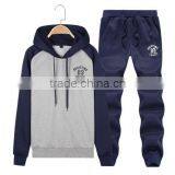 Wholesale Fashion New Designs Customs Printed Cheaper Hoodies Suits KM0627 thumbnail-1