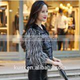 2faux Mink Fur Jacket Shiny Diamond Decoration Mink Coat Warm Winter Faux Fur Coat Factory Outlets thumbnail-6