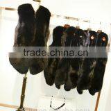 2017 New Fluffy High Quality Real Fox Fur Vest Women in Blue and Red PC-256 thumbnail-2