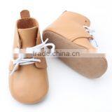 2017 Lace- up Baby Shoes Leather Toddler Shoes Girls or Boys Dress thumbnail-2