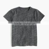 Wholesale Comfortable Custom Design Baby Clothes 2017 Boys' Slub Pocket T-shirt New Style Plain Children Clothing thumbnail-5