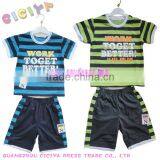 Boys Pajamas Set for Summer Designs Custom Cotton 2pcs Pajamas thumbnail-1