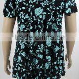 Factory direct price casual invisible green design your own girls fancy blouse