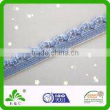 Oeko-Tex100 Custom Color Underwear Garment Webbing Soft Picot Lingerie Elastic thumbnail-1