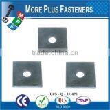 Made in Taiwan High Quality Carbon Material Square Hole Washer for Carriage Bolt DIN436 thumbnail-3