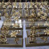 NEW Style High Quality Beautiful 24k Gold Plated Camel and Coconut Tree Model With Home Office Decor & Gift thumbnail-1