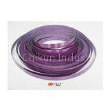 Purple PVC / Acrylic Fitment / Furniture Edge Banding 2mm / 3mm With No Bubble