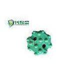 4.5 Inch Rock Button Drill Bit , ST58 Spherical CNC Milling Drill Bits
