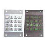 16keys IP65 Rated Industrial Metal Numeric Keypad MKP160-16F