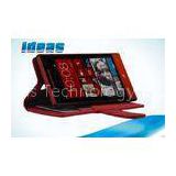 Anti dust PU HTC Leather Phone Case , HTC Windows 8S Stand Cover Cases